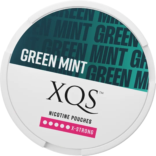 XQS Green Mint X-Strong Slim (19 mg/pouch)
