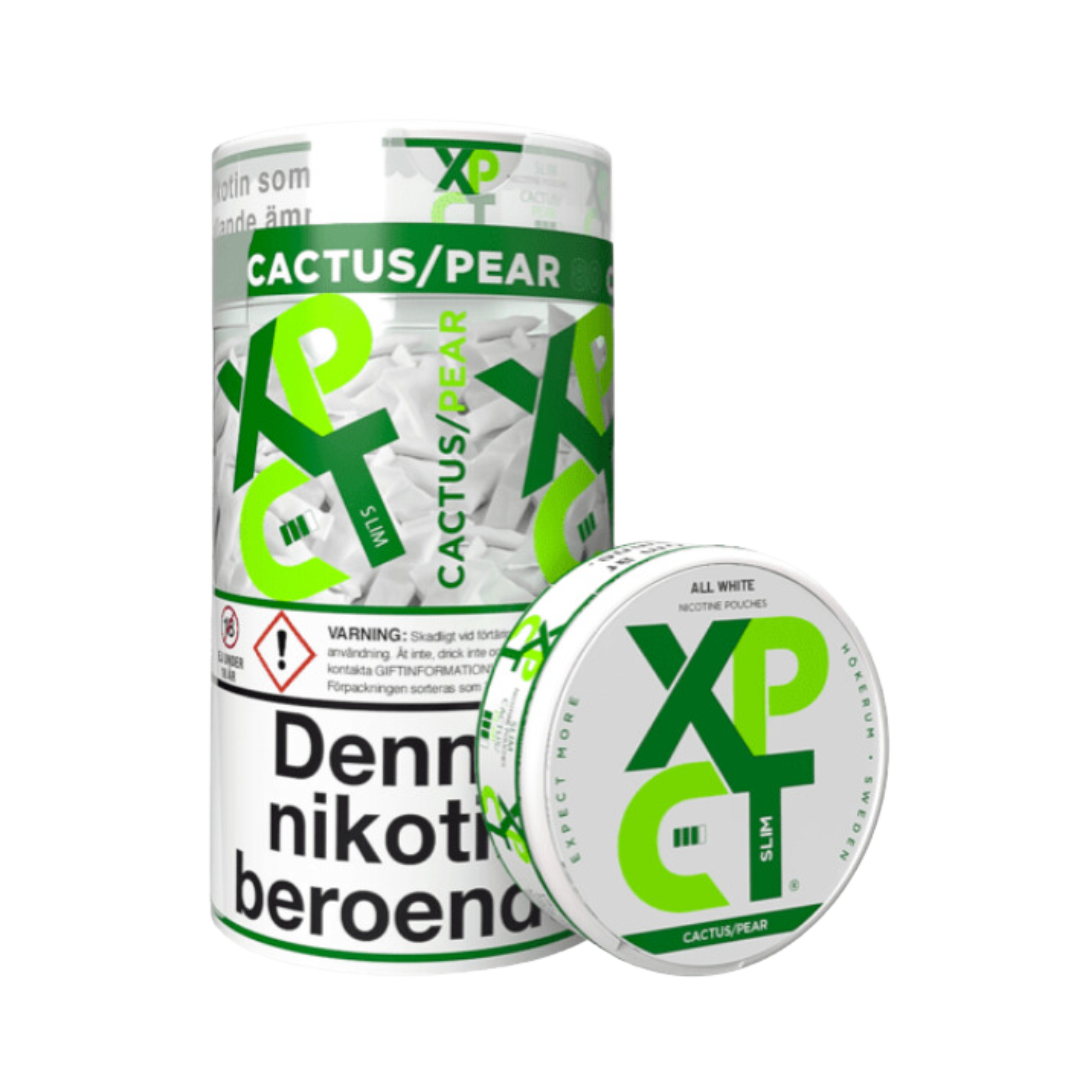 Nordic Fulfillment NordicFulfillment Nicotine Pouches XPCT Tube Cactus & Pear Slim (8 mg per pouch)