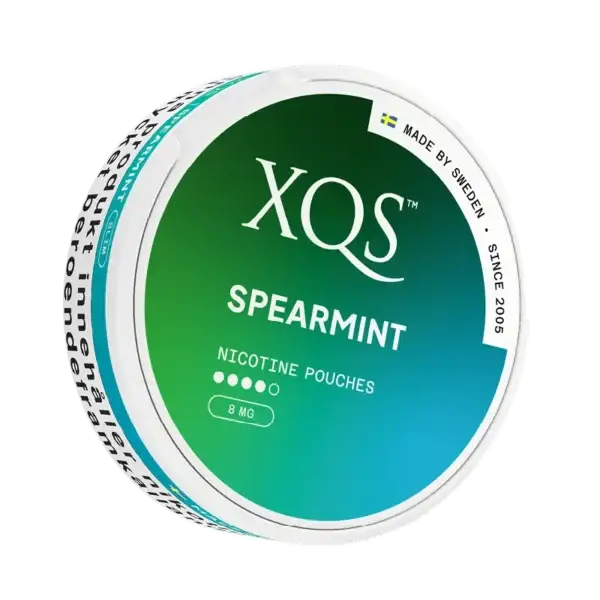 XQS Spearmint (8 mg/pouch)