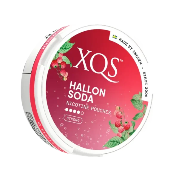 XQS Raspberry soda (8 mg/pouch)