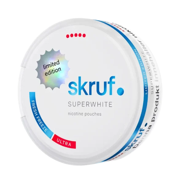 Skruf Superwhite Fresh Freeze Ultra Limited Edition (11.5 mg/pouch)